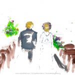 Hochzeitsbegleitung - Schnellzeichnung und -malerei Anne Flad Hochzeitszeichnerin